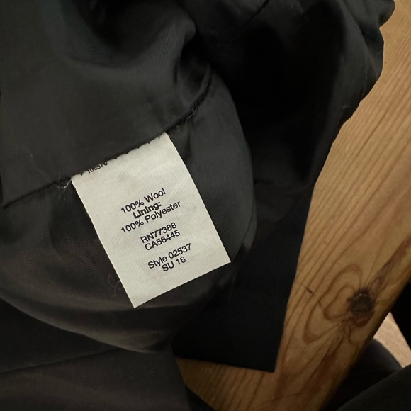 JCrew Black Suiting Dress - Picture 7 of 10